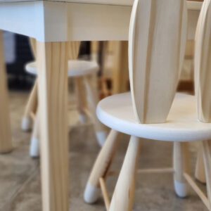 Juego de mesa y sillas Bunny