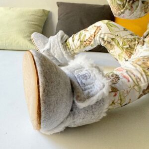 Pantufla corderito suela antideslizante
