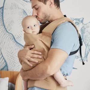 Mochila ergonómica porta bebé con riñonera