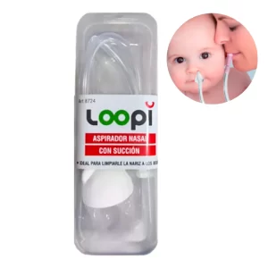Aspirador nasal con manguera Loopi